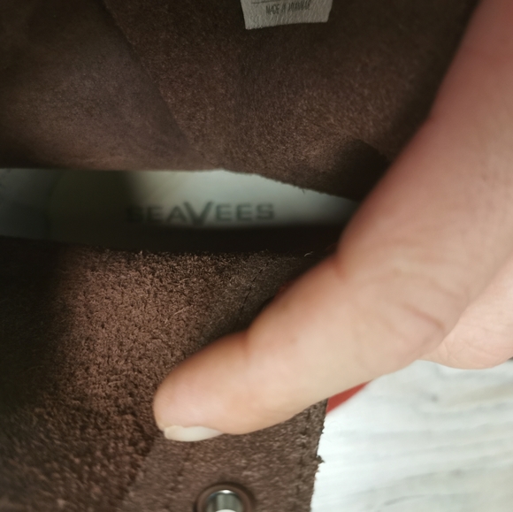 Nwob, SeaVees walnut leather boots, 9.5 - Picture 6 of 8